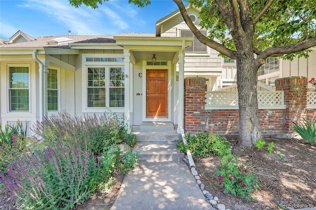 2972 W Long Dr Unit C, Littleton, CO 80120 - doorway to property featuring brick siding