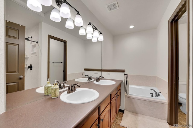 2972 W Long Dr Unit C, Littleton, CO 80120 - bathroom featuring a bath and double vanity