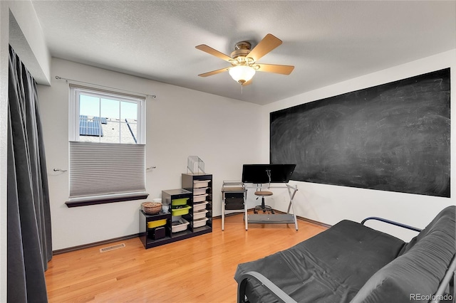 2972 W Long Dr Unit C, Littleton, CO 80120 - office with wood finished floors and ceiling fan