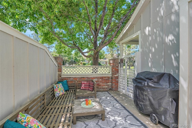 2972 W Long Dr Unit C, Littleton, CO 80120 - view of patio with grilling area