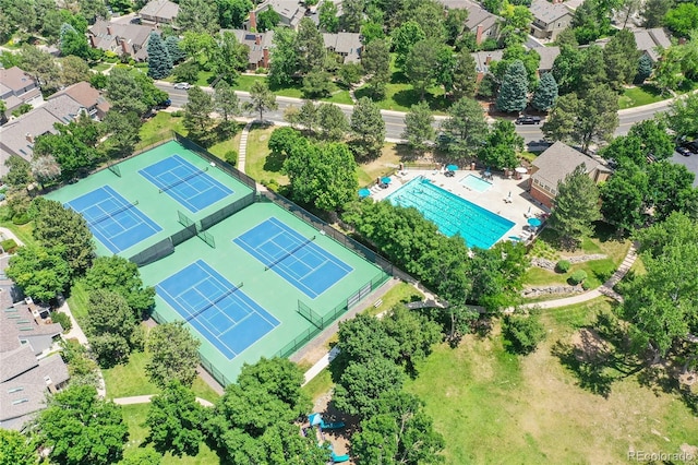 2972 W Long Dr Unit C, Littleton, CO 80120 - view of property location with a pool area and nearby suburban area
