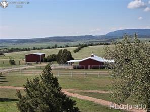 6100 Waterbarrel Rd, Beulah, CO 81023 - view of mountain backdrop with rural landscape and agricultural land