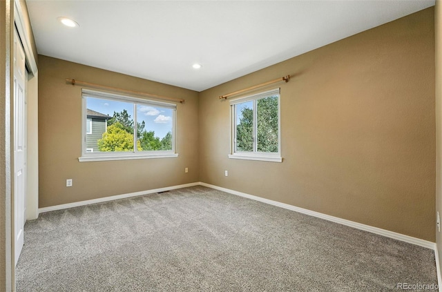 4253 Lark Sparrow St, Highlands Ranch, CO 80126 - unfurnished room featuring carpet flooring and recessed lighting