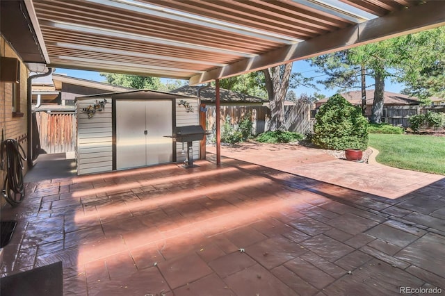 4960 S Fox St, Englewood, CO 80110 - fenced backyard with a patio area and area for grilling