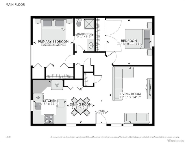 view of layout