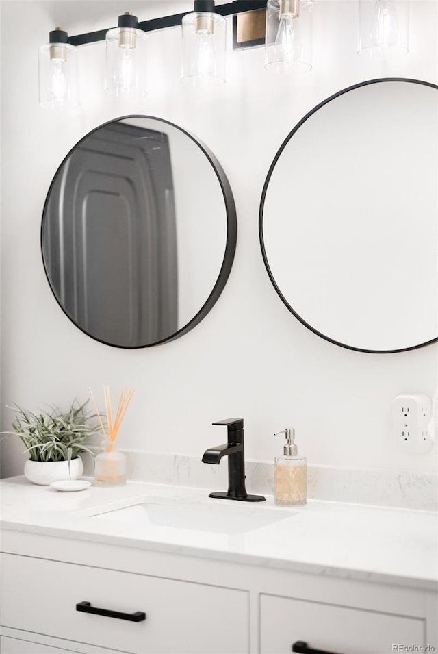 2261 Blake St Unit 2G, Denver, CO 80205 - bathroom with vanity