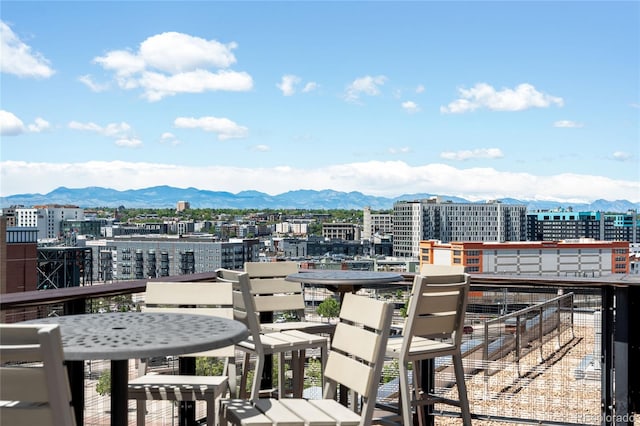 2261 Blake St Unit 2G, Denver, CO 80205 - view of city featuring a mountain backdrop
