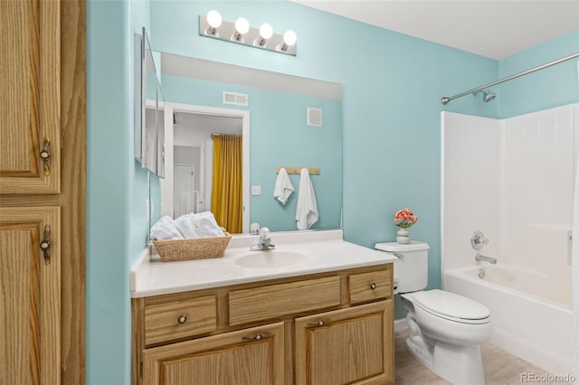 1158 Opal St Unit 203, Broomfield, CO 80020 - full bathroom with vanity, shower / tub combination, and wood finished floors