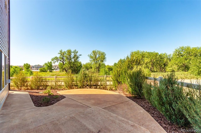 view of patio