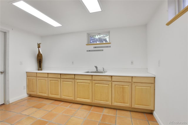6584 S Clermont Ct, Centennial, CO 80121 - kitchen featuring light countertops and light tile patterned floors