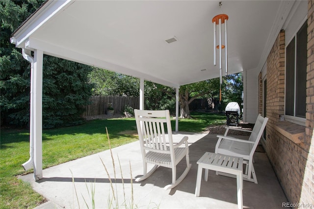 6584 S Clermont Ct, Centennial, CO 80121 - view of patio with a grill