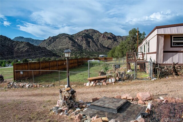 25500 US Highway 50, Cotopaxi, CO 81223 - view of yard with a mountain view