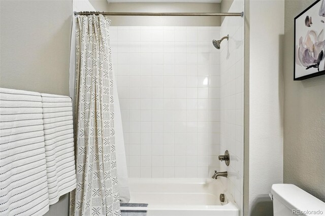 1101 E Witherspoon Dr, Elizabeth, CO 80107 - full bath with toilet and shower / bath combo