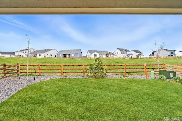 1101 E Witherspoon Dr, Elizabeth, CO 80107 - view of yard with fence and a residential view
