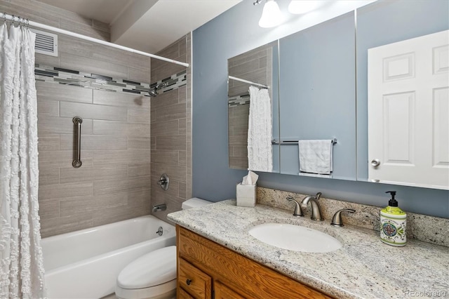 350 S Clinton St Unit 9C, Denver, CO 80247 - full bath with vanity, shower / bath combo, and toilet