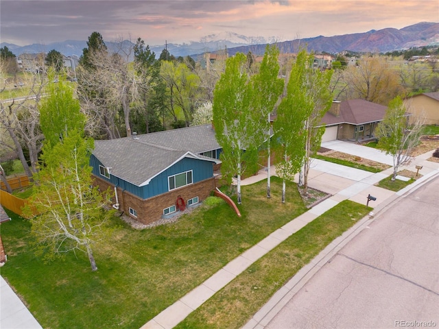45 E Mikado Dr, Colorado Springs, CO 80919 - view of subject property with a mountain backdrop