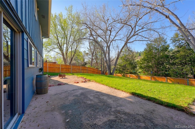 45 E Mikado Dr, Colorado Springs, CO 80919 - view of yard with a patio