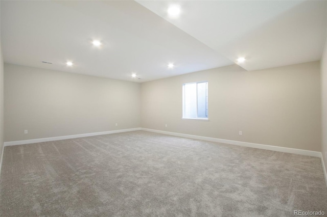 empty room with carpet