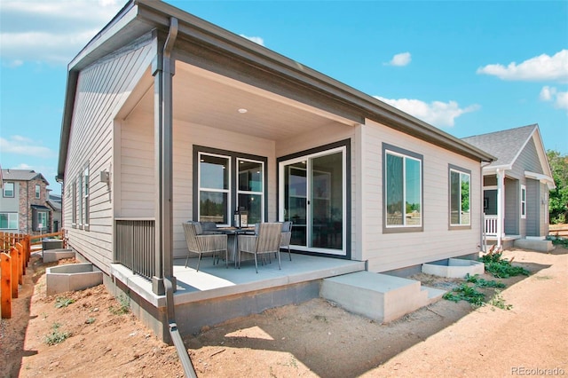 view of rear view of house