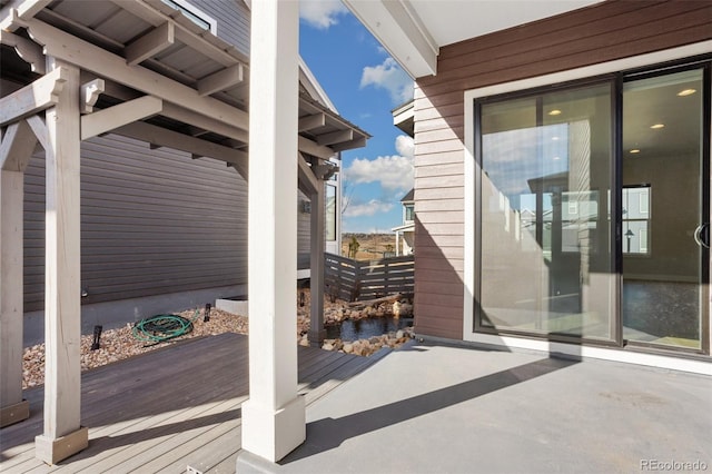 view of patio / terrace