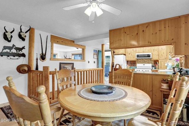 153 Gcr 135, Kremmling, CO 80459 - dining room with ceiling fan