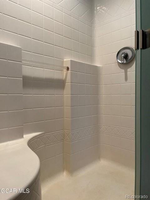 153 Gcr 135, Kremmling, CO 80459 - bathroom featuring a tile shower