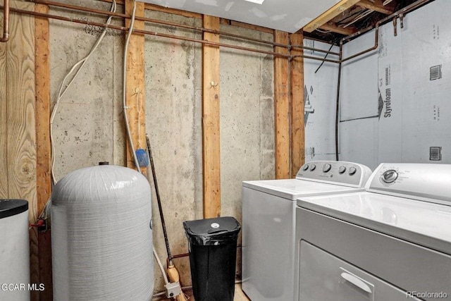 153 Gcr 135, Kremmling, CO 80459 - laundry area featuring washing machine and dryer and laundry area
