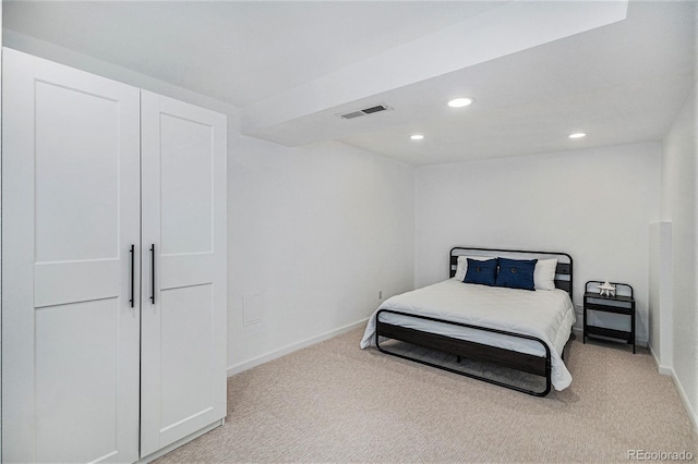17174 E Rosebay Cir, Parker, CO 80134 - bedroom featuring carpet flooring and recessed lighting