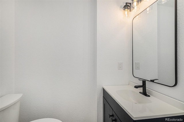 17174 E Rosebay Cir, Parker, CO 80134 - half bath featuring toilet and vanity