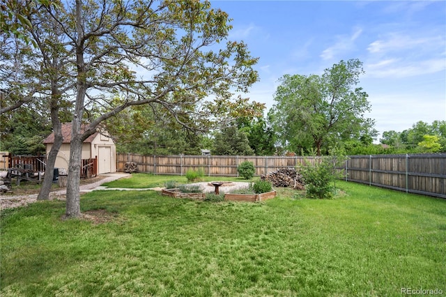 2020 Routt St, Lakewood, CO 80215 - view of yard with a garden
