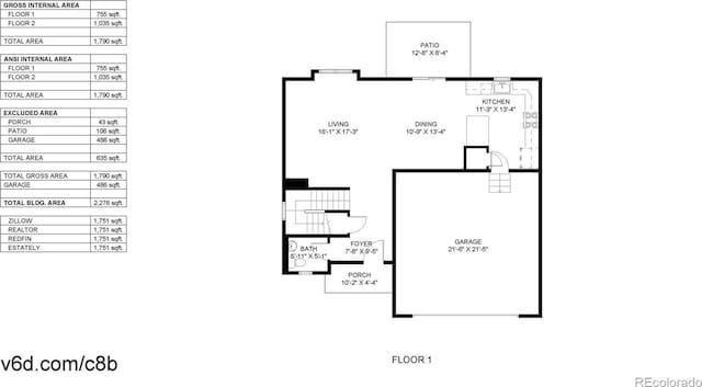 17947 E 95th Ave, Commerce City, CO 80022 - property floor plan