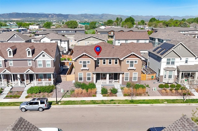 315 Zeppelin Way, Fort Collins, CO 80524 - aerial view of residential area with mountains