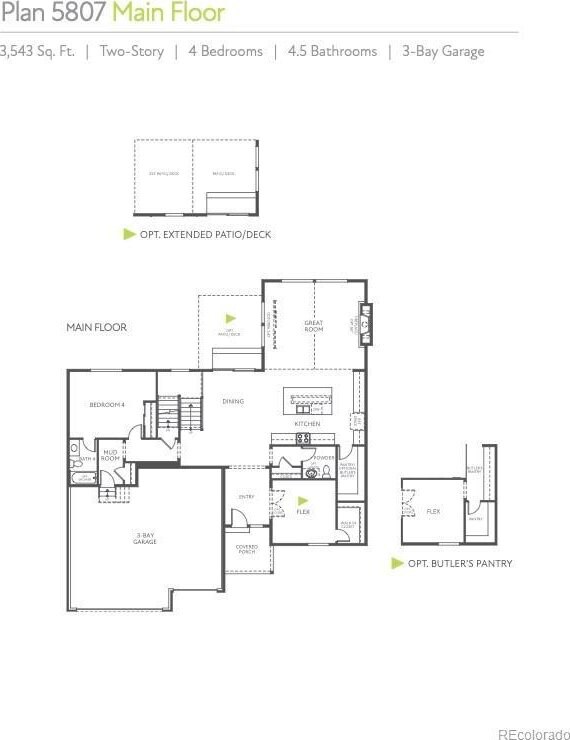 14373 Shasta Daisy Pt, Parker, CO 80134 - view of layout
