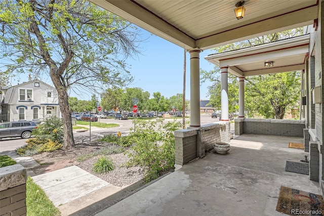 2564 N Emerson St, Denver, CO 80205 - view of patio with a porch