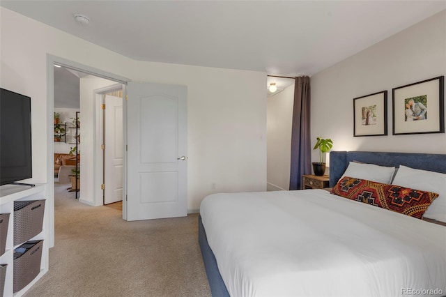 1501 Point Dr Unit 202, Frisco, CO 80443 - bedroom with light carpet and baseboards