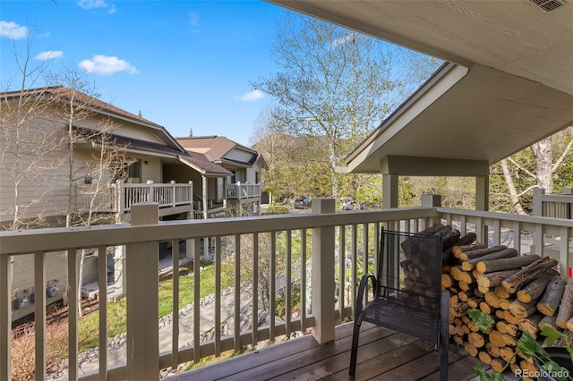 1501 Point Dr Unit 202, Frisco, CO 80443 - view of wooden terrace