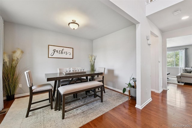 76 N Ider St, Aurora, CO 80018 - dining space with wood finished floors
