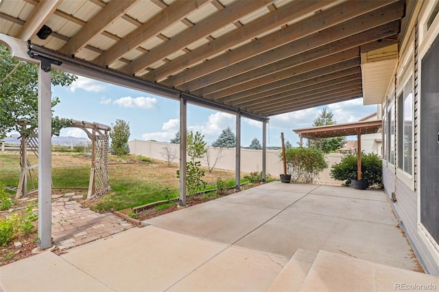 view of patio / terrace