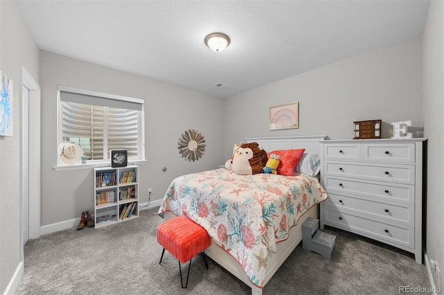 3575 White Rose Loop, Castle Rock, CO 80108 - bedroom with dark carpet and baseboards