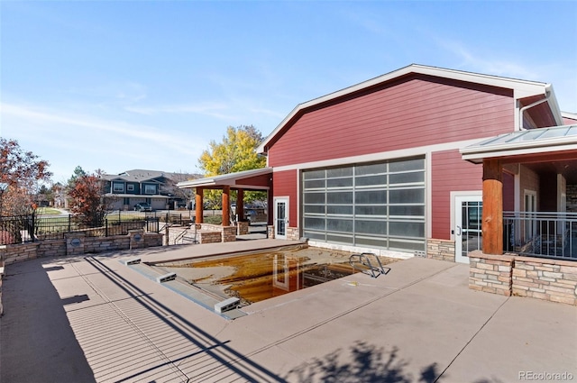 exterior space featuring a patio