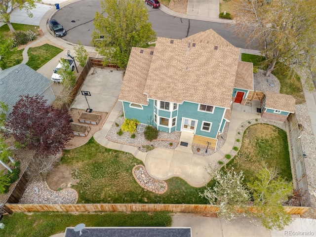aerial view