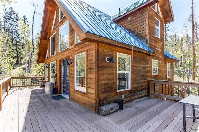 362 Kite Ct, Jefferson, CO 80456 - view of wooden terrace