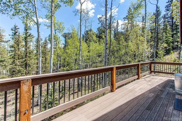 362 Kite Ct, Jefferson, CO 80456 - view of wooden deck
