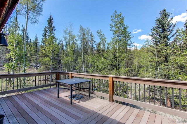 362 Kite Ct, Jefferson, CO 80456 - view of wooden terrace