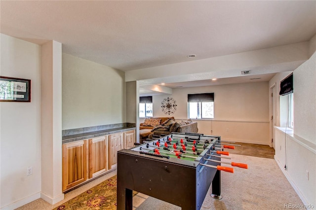 362 Kite Ct, Jefferson, CO 80456 - game room featuring light colored carpet and recessed lighting