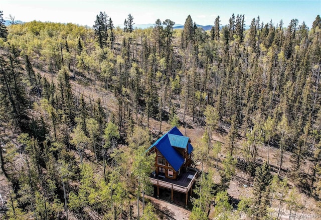362 Kite Ct, Jefferson, CO 80456 - bird's eye view of a forest