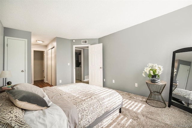 360 S Estes St Unit C, Lakewood, CO 80228 - bedroom with washer / dryer and a closet