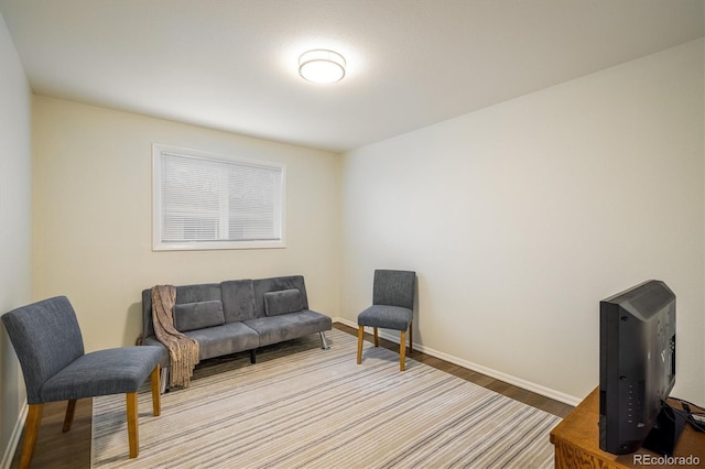 740 Lotus Way, Broomfield, CO 80020 - living area featuring wood finished floors and baseboards