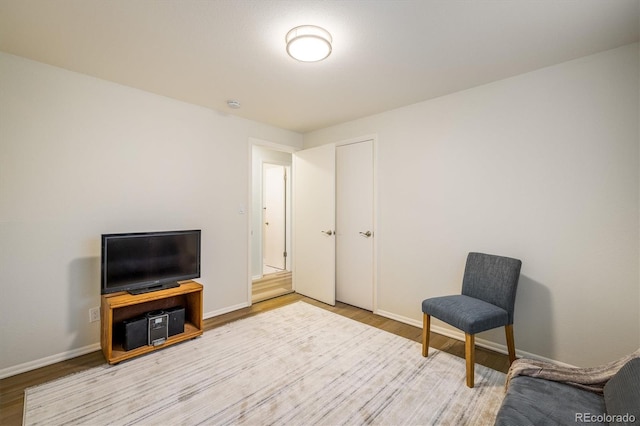 740 Lotus Way, Broomfield, CO 80020 - living area with wood finished floors and baseboards