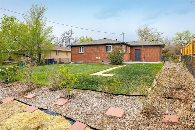 740 Lotus Way, Broomfield, CO 80020 - back of house with brick siding